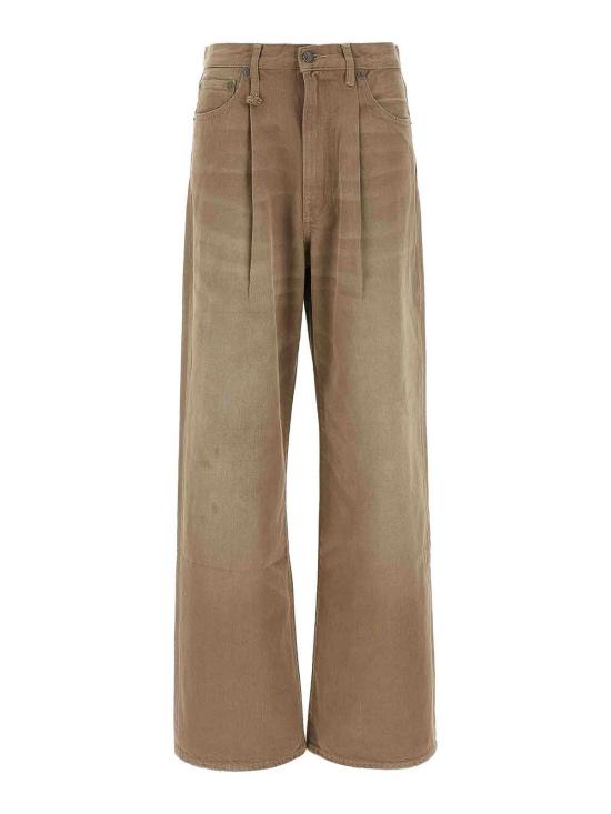  알13 스트레이트 팬츠 R13W3147D326A Brown