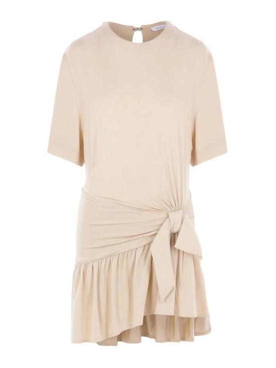 26SS 파코라반 미디 스커트 25EJRO121VI0267P270 Beige