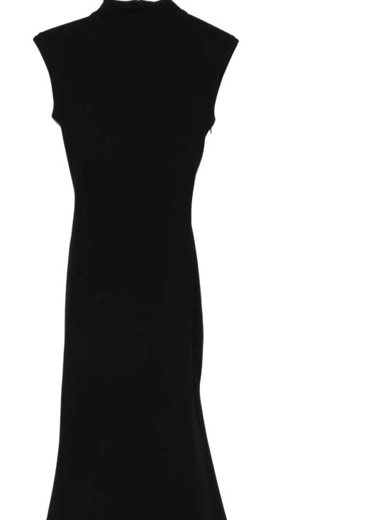 25FW 자크뮈스 미디 원피스 DRW00674AW00476 990 Black - JACQUEMUS