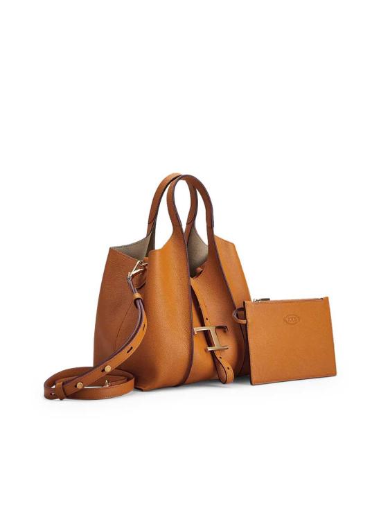 27SS 토즈 T 타임리스 미니 토트백 XBWTSBA9100Q8ES410 Brown - TODS