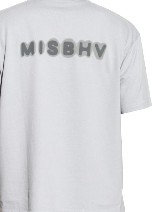 25FW 미스비헤이브 반팔 티셔츠 251M126 LIGHT GREY Grey - MISBHV