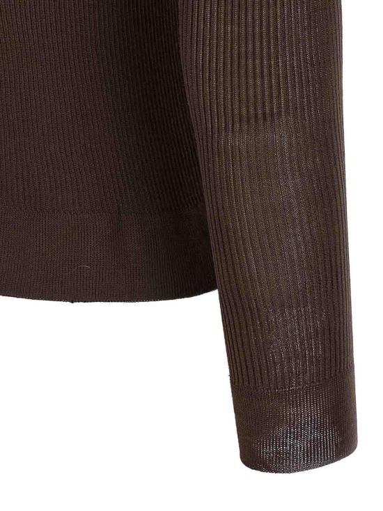  마그다뷰트림 긴팔 티셔츠 318725BROWN Brown - MAGDA BUTRYM