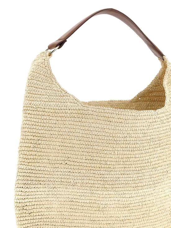 25FW 메종미셸 숄더백 5010001001NATURALCAMEL Brown - MAISON MICHEL