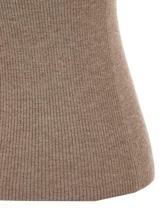  브루넬로 쿠치넬리 반팔 티셔츠 M9A822200C4179 Brown - BRUNELLO CUCINELLI