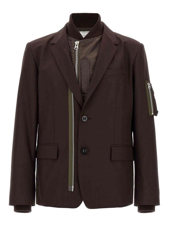  사카이 봄버 자켓 2503743M601 Brown - SACAI
