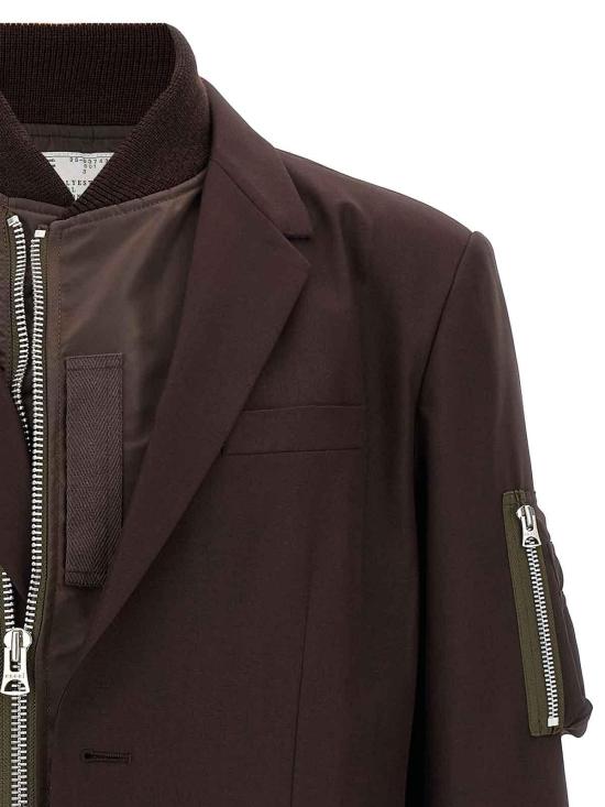  사카이 봄버 자켓 2503743M601 Brown - SACAI