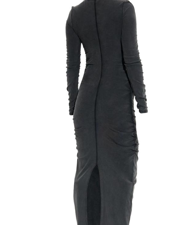 25FW 미스비헤이브 미디 원피스 251W820 WASHED BLACK - MISBHV