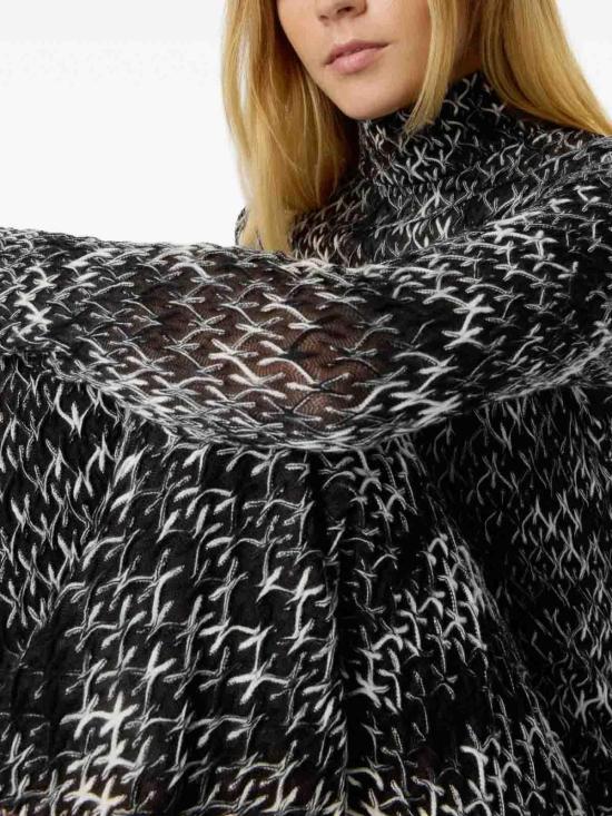 25FW 미소니 미디 스커트 DS25WG24BR012NS80DO Black - MISSONI