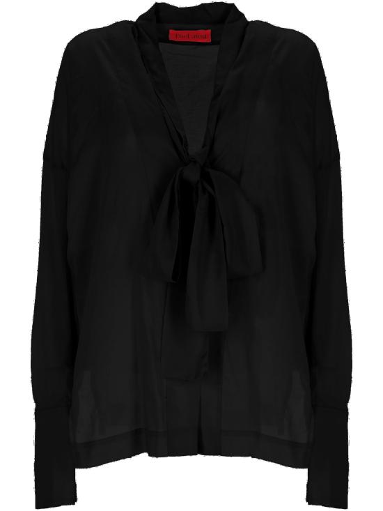 25FW 더 레이티스트 블라우스 TLW04004T0172ABTP T0002 Black