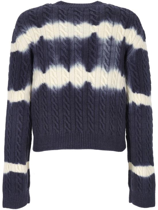 25FW 오프화이트 스웨터 OWHE10IF25KNI001 4801 BLUE IRIS - OFF WHITE