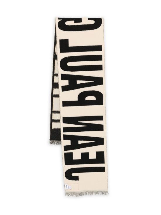 25FW 장 폴 고티에 머플러/스카프 25 03 U AC016 W0260300 Ecru black