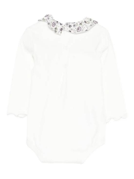 25FW [키즈] 테디 앤 미노우 탑 A25TMB0002M0115 1060 White - TEDDY & MINOU