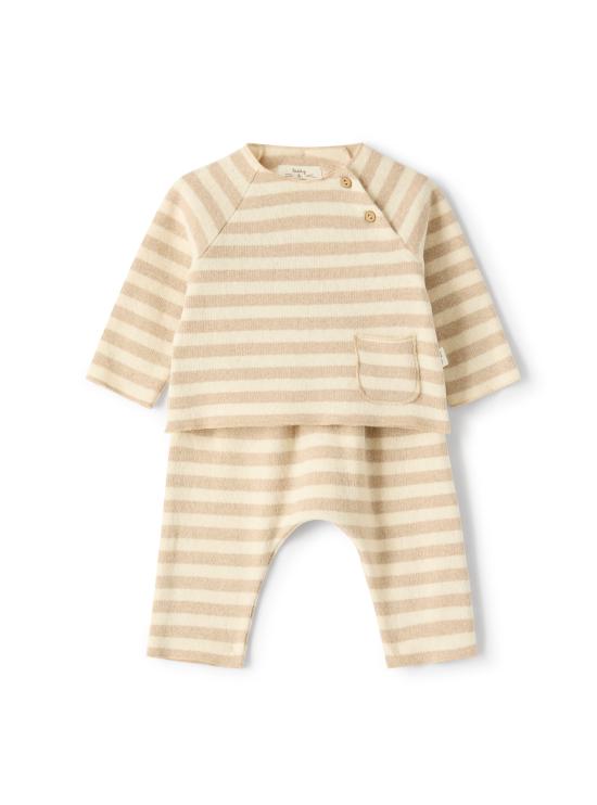 25FW [키즈] 테디 앤 미노우 트레이닝웨어/오버롤/세트 A25TDF0003M1091 124 Beige