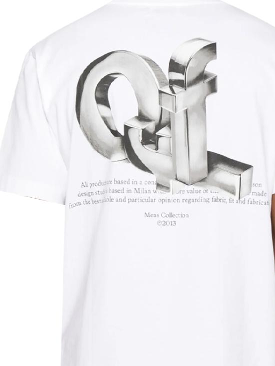 25FW 오프화이트 반팔 티셔츠 OMAA027F25JER00A 0172 WHITE SI - OFF WHITE