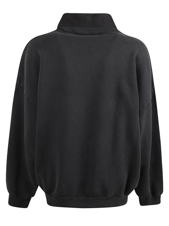 25FW 발렌시아가 폴로 티셔츠 837035WTSVC61041 Black - BALENCIAGA