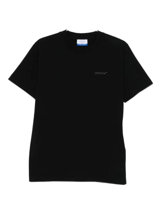 25FW 오프화이트 반팔 티셔츠 OMAA027C99JER01C 1011 BLACK AN