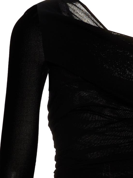  생로랑 롱 원피스 734466Y76AJ1000 Black - SAINT LAURENT