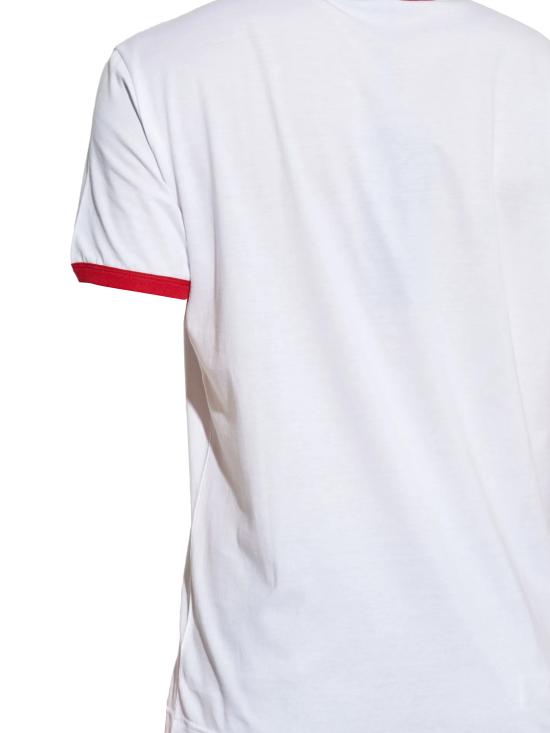 25FW 돌체앤가바나 반팔 티셔츠 G8PV1T G7PHKW0800 White - DOLCE & GABBANA