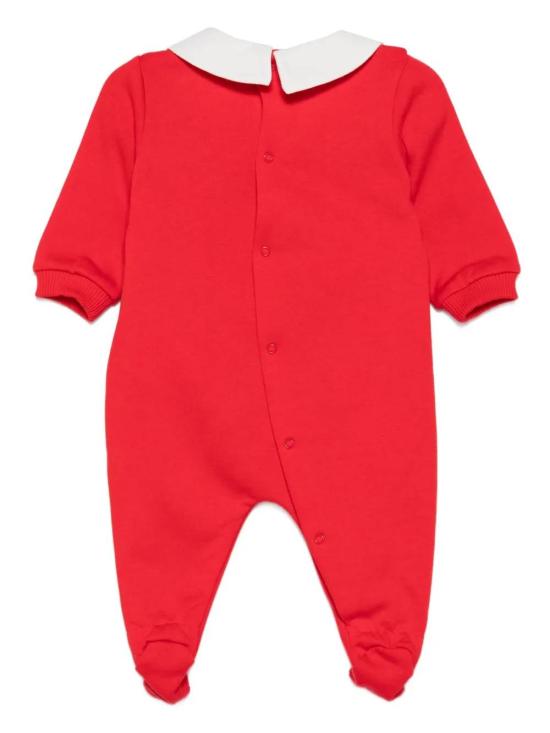 25FW [키즈] 모스키노 오버롤 MYY037LCA14 50109 Poppy red - MOSCHINO