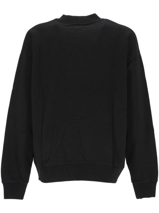 25FW 오프화이트 큐피드 페이퍼 스케이트 로고 스웨트셔츠 OMBA054F25FLE00A 1016 BLACK OC - OFF WHITE