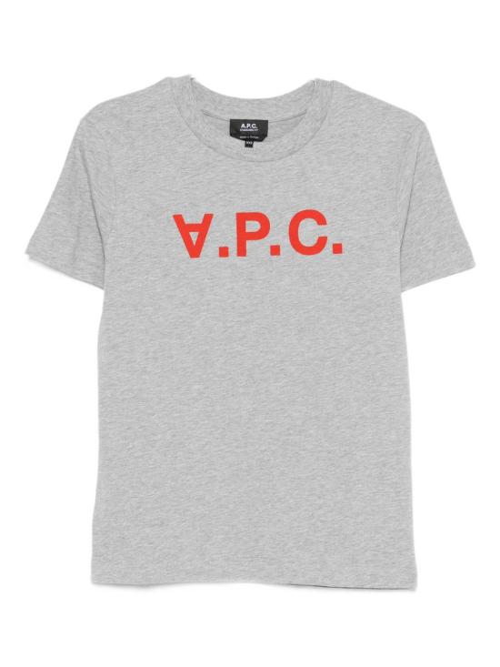 25FW 아페쎄 반팔 티셔츠 COHBMM26384 LMF Gris chine rouge