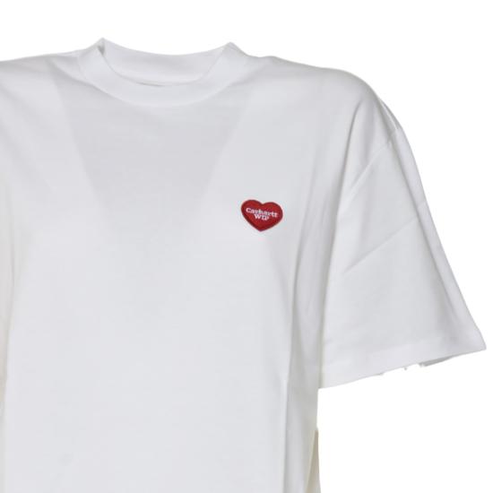 25FW 칼하트 WIP 반팔 티셔츠 I032318 1WZXX Red - CARHARTT WIP