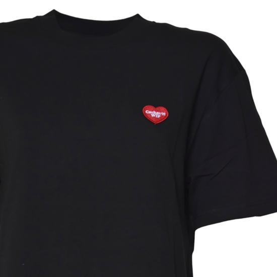 25FW 칼하트 WIP 반팔 티셔츠 I032318 1V2XX Black - CARHARTT WIP