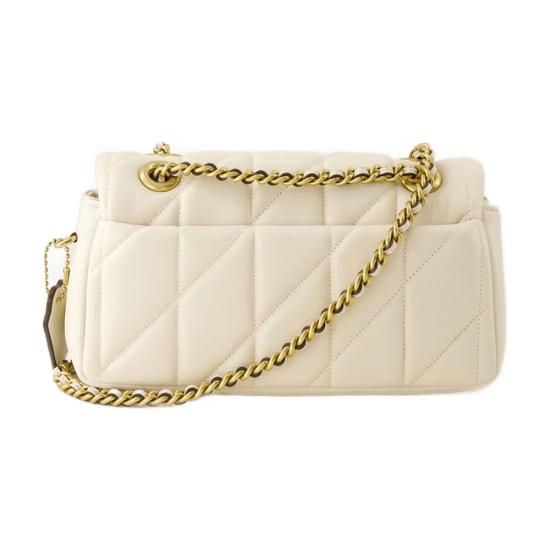 26FW 코치 태비 20 체인 숄더백 CP149 B4 HA white - COACH
