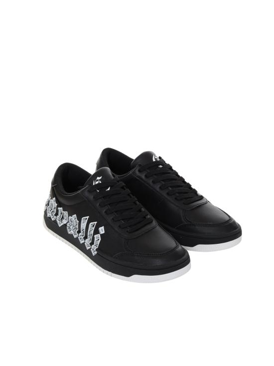 25FW 로베르토 카발리 스니커즈 79QA3SM5 ZP397899 Black - ROBERTO CAVALLI