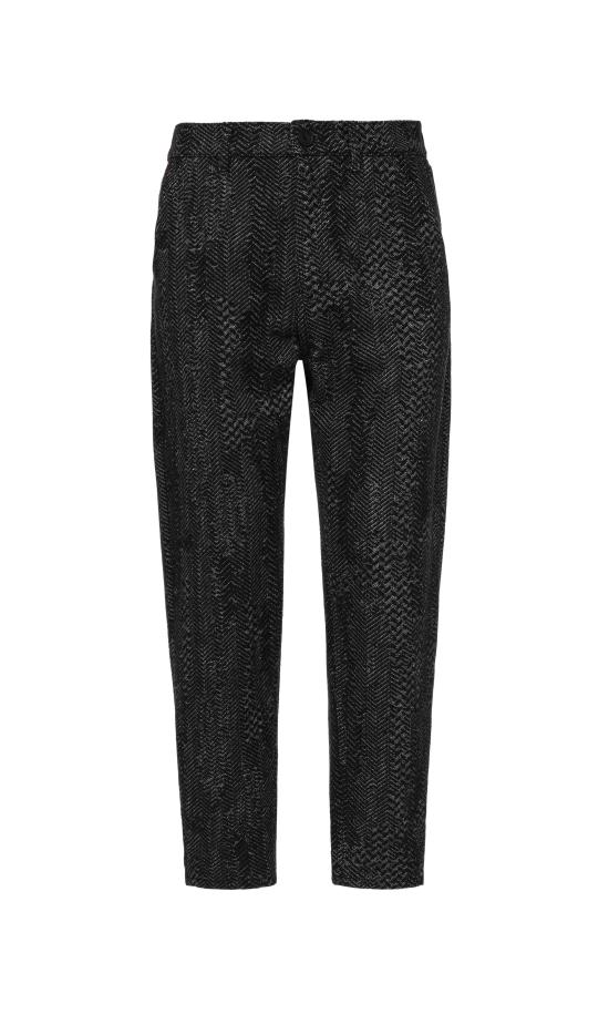 25FW 로베르토 카발리 스트레이트 팬츠 79OAA121 N0598899 Black