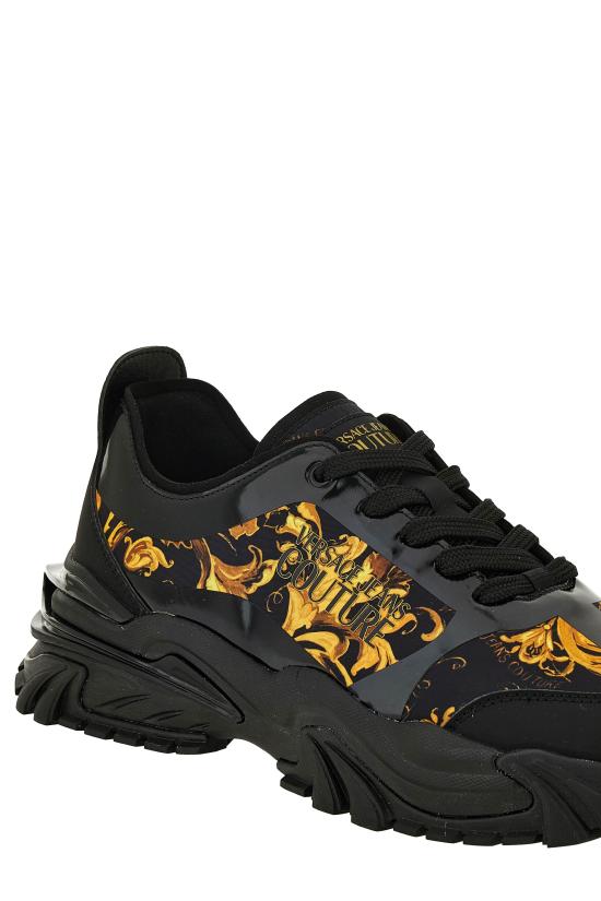 25FW 베르사체 스니커즈 79YA3SIB ZSC90G89 Black - VERSACE