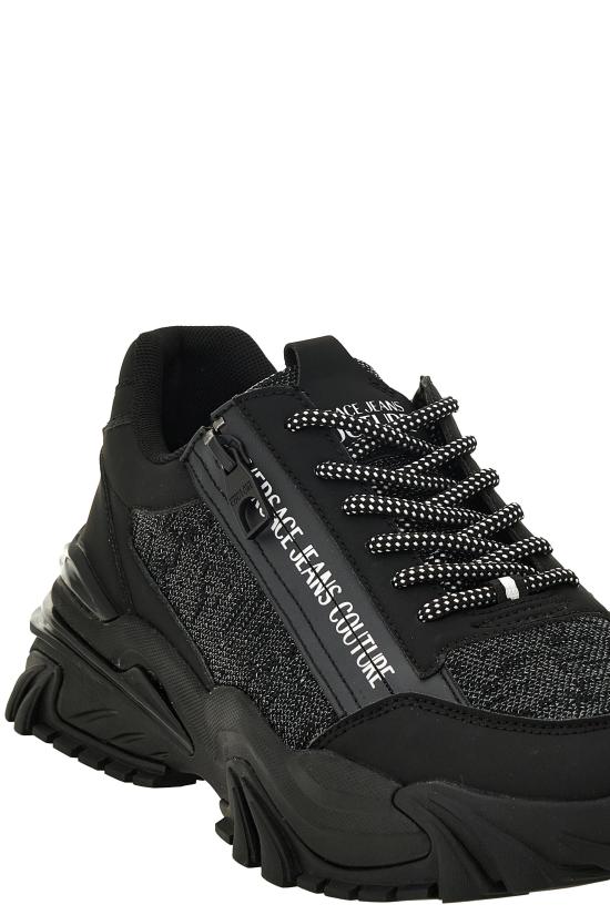 25FW 베르사체 스니커즈 79YA3SI5 ZSC89899 Black - VERSACE