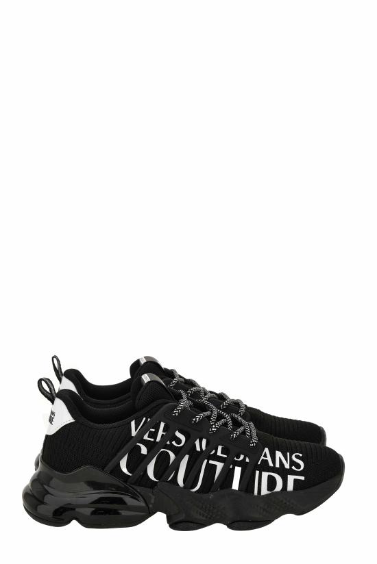 25FW 베르사체 스니커즈 79YA3SU1 ZSC93899 Black - VERSACE