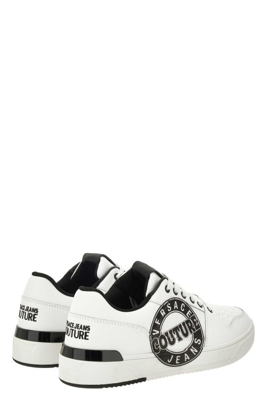 25FW 베르사체 스니커즈 79YA3SJ1 ZPB40003 White - VERSACE