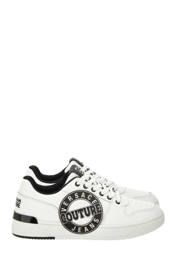 25FW 베르사체 스니커즈 79YA3SJ1 ZPB40003 White - VERSACE