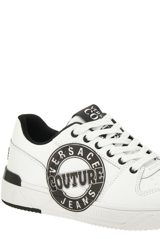 25FW 베르사체 스니커즈 79YA3SJ1 ZPB40003 White - VERSACE