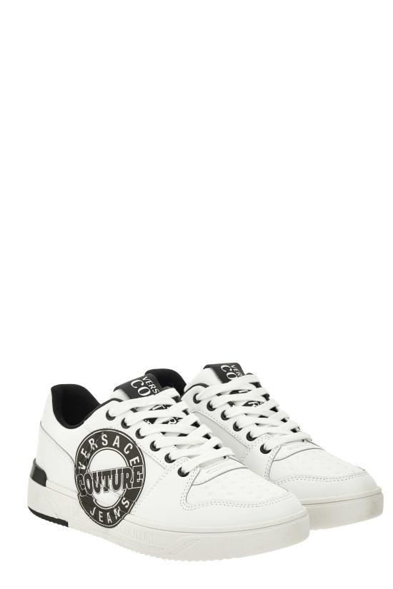 25FW 베르사체 스니커즈 79YA3SJ1 ZPB40003 White