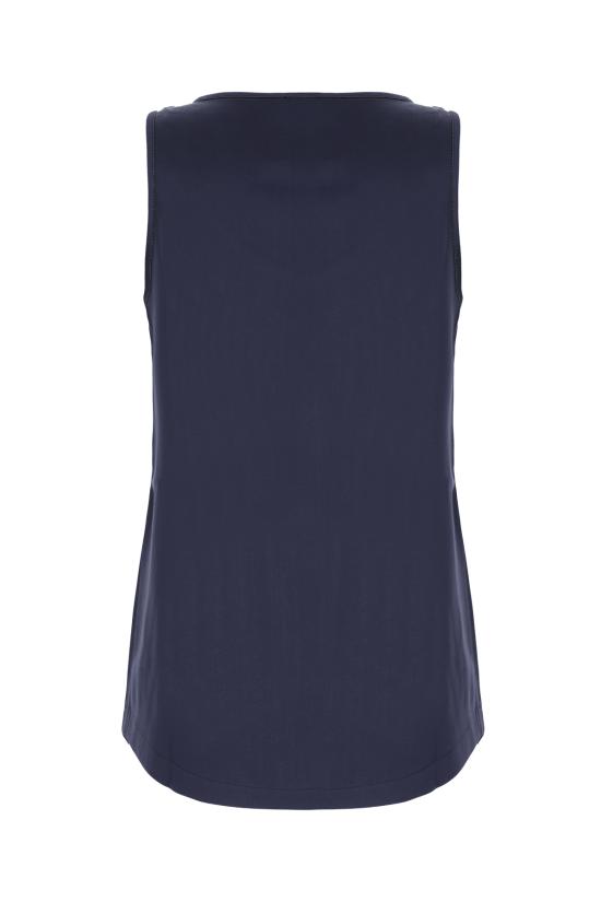 25FW 브루넬로 쿠치넬리 민소매 티셔츠 M0C59DE330 C7186 BLU FREDDO - BRUNELLO CUCINELLI