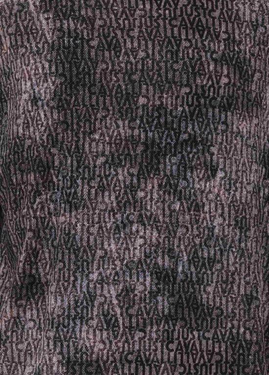 25FW 로베르토 카발리 반팔 티셔츠 79OAHE11 CJ118U67 Black - ROBERTO CAVALLI