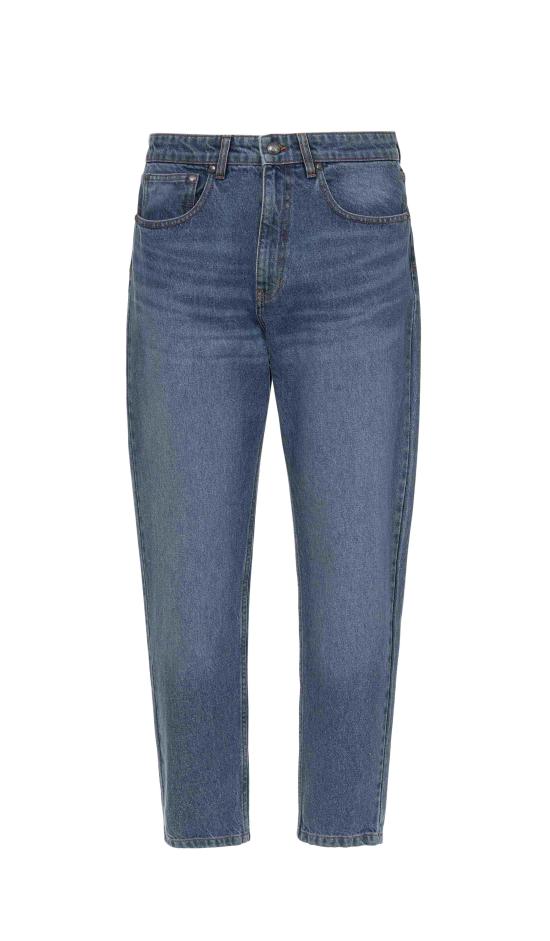 25FW 로베르토 카발리 스트레이트 팬츠 79OAB516 CDWC9904 Blue