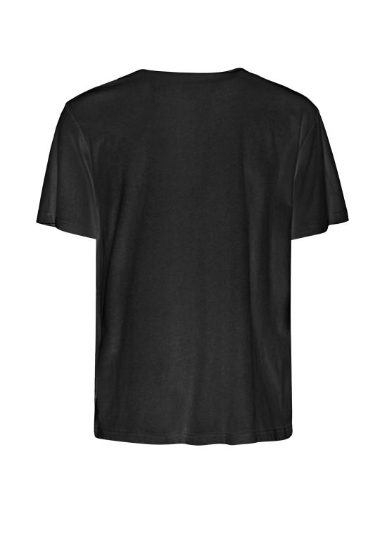 25FW 로베르토 카발리 반팔 티셔츠 79OAHT06 CJ500899 Black - ROBERTO CAVALLI