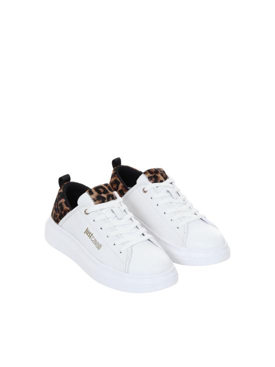 25FW 로베르토 카발리 스니커즈 79RA3SB7 ZPB58003 White