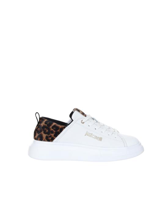 25FW 로베르토 카발리 스니커즈 79RA3SB7 ZPB58003 White - ROBERTO CAVALLI