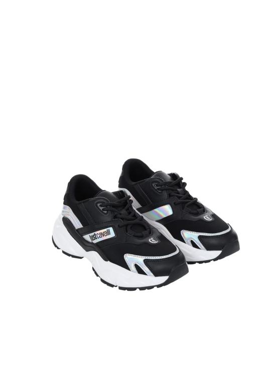 25FW 로베르토 카발리 스니커즈 79RA3SL2 ZSD67LS1 Black
