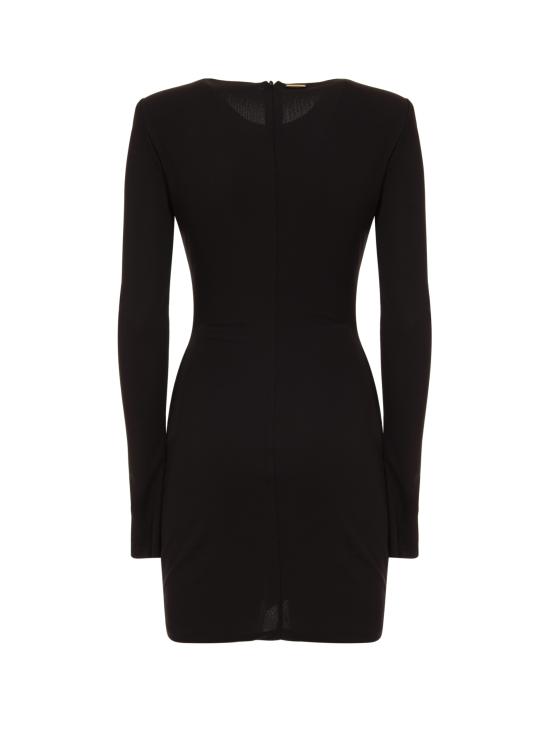 25FW 로베르토 카발리 미디 원피스 79PAO932 J0253899 Black - ROBERTO CAVALLI