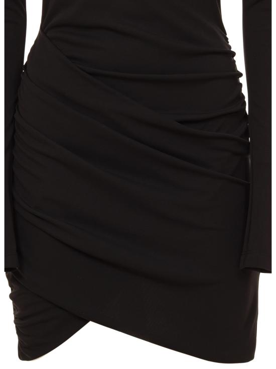 25FW 로베르토 카발리 미디 원피스 79PAO932 J0253899 Black - ROBERTO CAVALLI