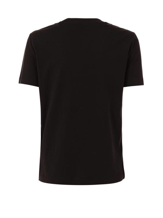 25FW 로베르토 카발리 반팔 티셔츠 79PAHE23 CJ110G89 Black - ROBERTO CAVALLI