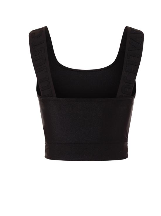 25FW 로베르토 카발리 민소매 티셔츠 79PAM2A6 J0108899 Black - ROBERTO CAVALLI