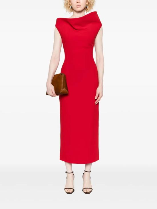 25FW 마그다뷰트림 미디 원피스 258925 RED - MAGDA BUTRYM