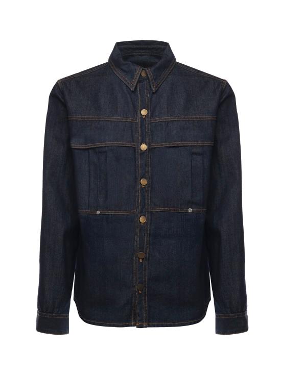 25FW 줄리아노 갈리아노 긴팔 셔츠 MATT CAMPIONE Blue